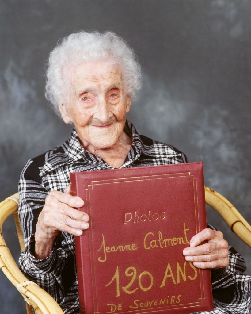 世界一長生きした人　122歳　ジャン